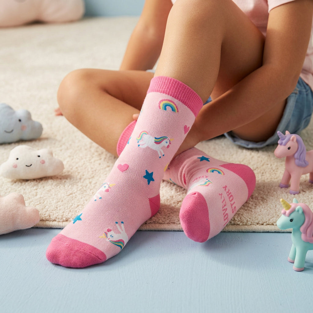 Meias Infantis Lovely Story Magic Horn – 24–29 – fotografia 2