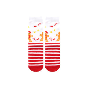 Meias de Natal Lovely Story – Gingerbread — tamanho 24-29