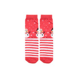 Meias de Natal Lovely Story – Snow Buddy — tamanho 24-29