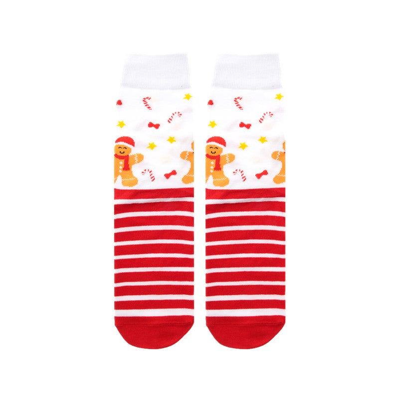 Meias de Natal Lovely Story – Gingerbread — tamanho 36-41