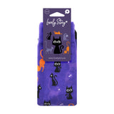 Meias Halloween Magic Cats - Tamanho 36-41