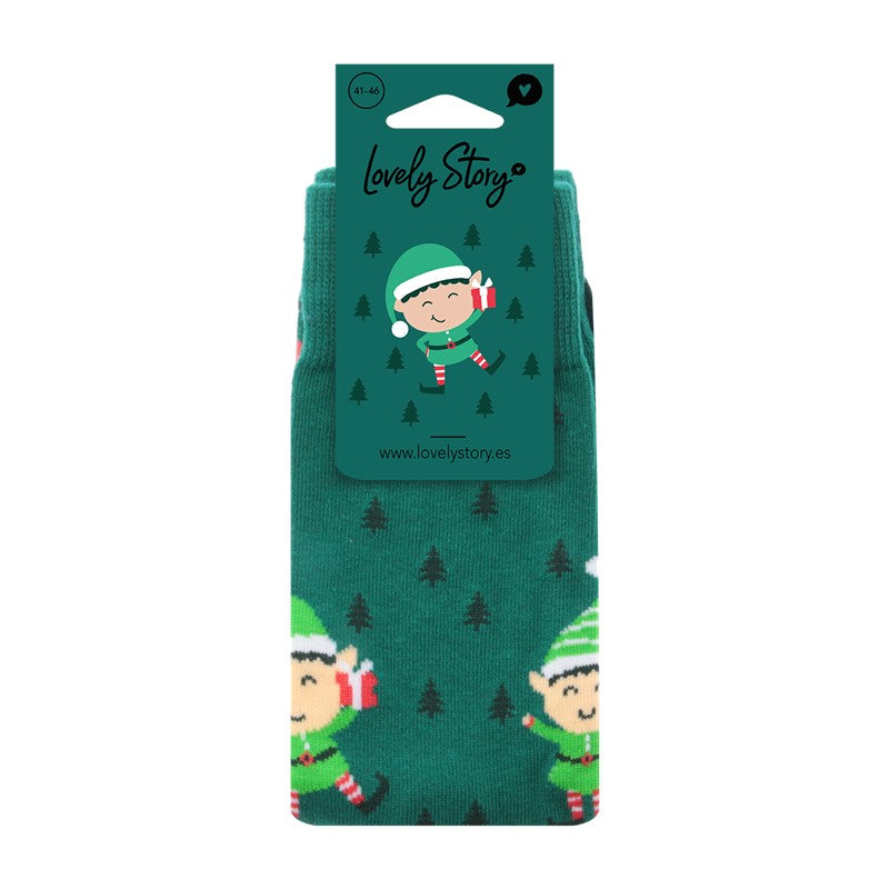 Meias de Natal Lovely Story – Candy Patrol — tamanho 41-46 — embalagem