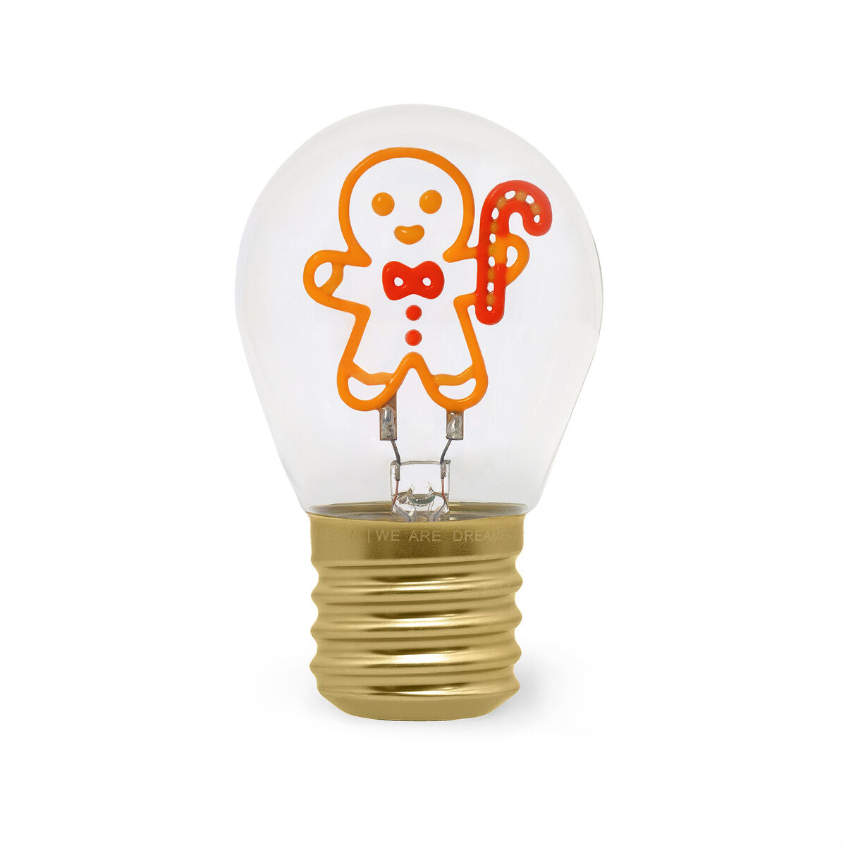 Candeeiro de Natal Legami Bulb Fiction – Gingerbread