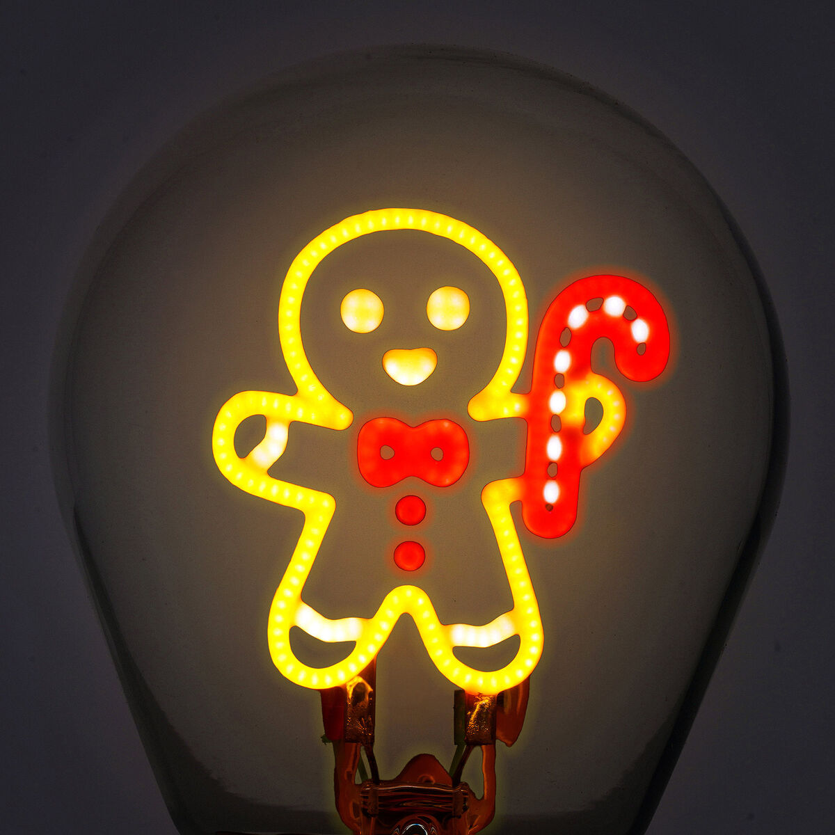 Candeeiro de Natal Legami Bulb Fiction – Gingerbread
