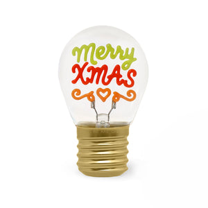 Candeeiro de Natal Legami Bulb Fiction – Merry Xmas