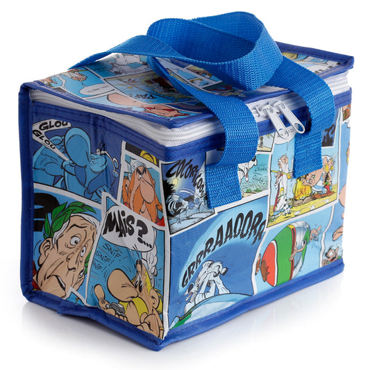Lancheira feita de plástico reciclado - Banda Desenhada Asterix - Papelaria Encantada