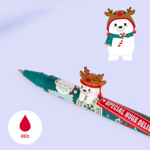 Conjunto de 2 Canetas Legami Lovely Friends – Jingle All the Way