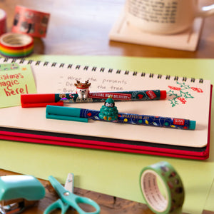 Conjunto de 2 Canetas Legami Lovely Friends – Jingle All the Way