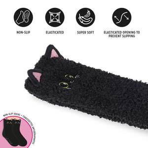 Meias antiderrapantes Legami Kitty Preto – Adulto 35–42 – vista 3