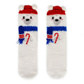 Meias antiderrapantes Legami Urso Polar de Natal – Adulto 35–42 – fotografia oficial Legami