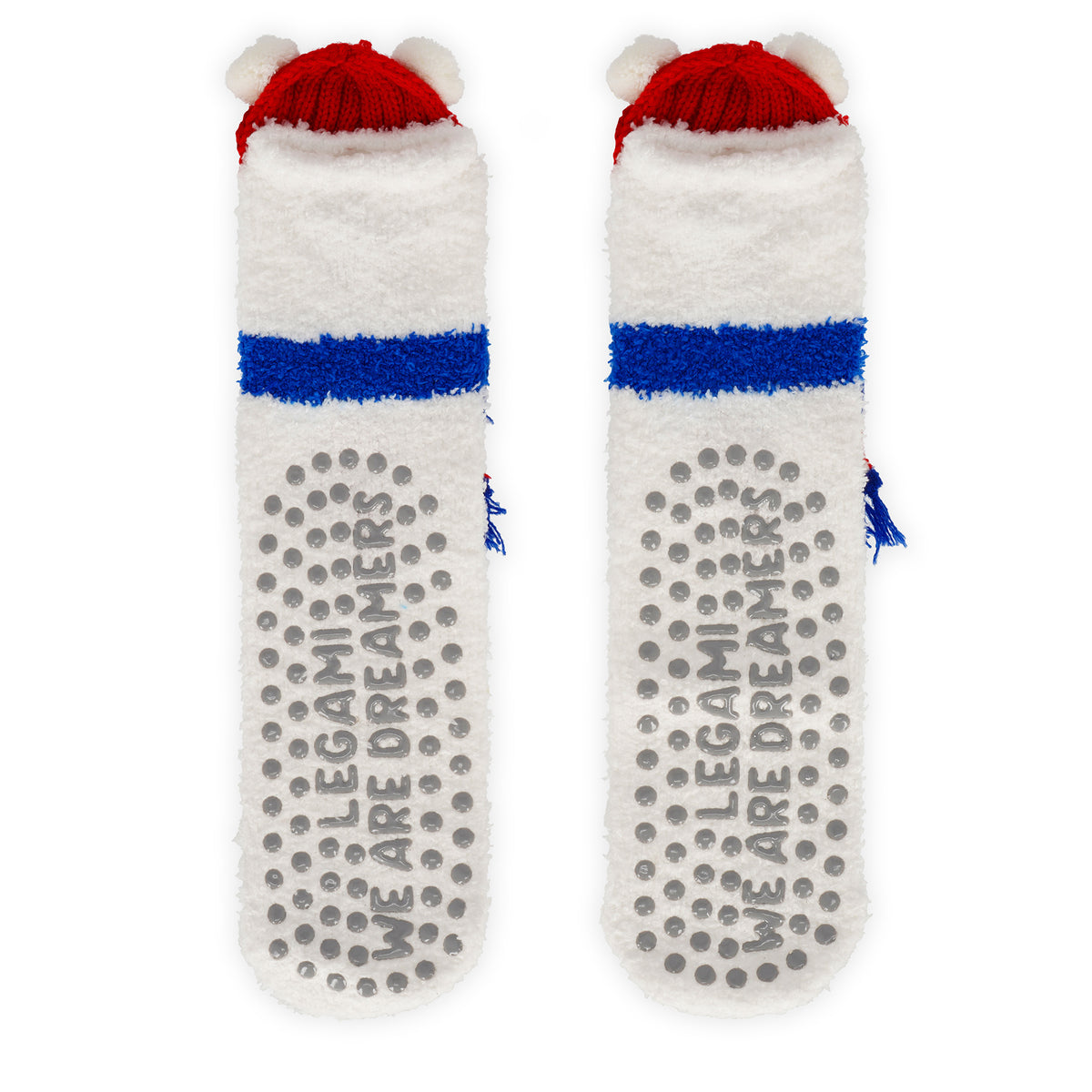 Meias antiderrapantes Legami Urso Polar de Natal – Adulto 35–42 – vista 2