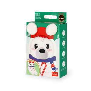 Meias antiderrapantes Legami Urso Polar de Natal – Adulto 35–42