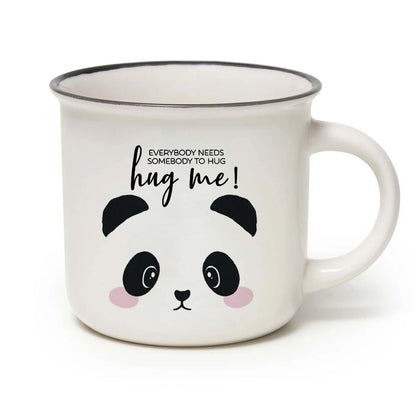 Caneca porcelana Cup-Puccino Panda Legami