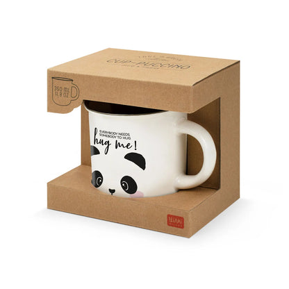 Caneca porcelana Cup-Puccino Panda Legami
