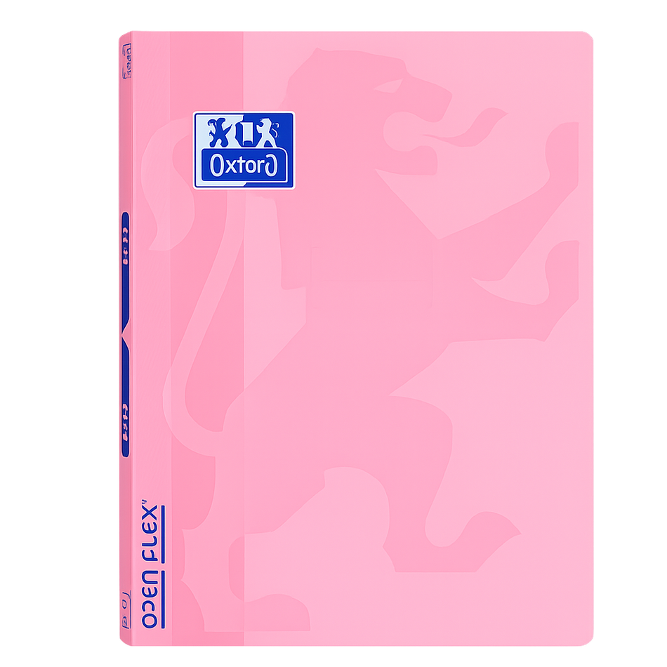 Caderno OpenFlex Oxford Rosa Pastel Pautado