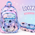 Conjunto Gato (Happy cats) - Mochila + Estojo