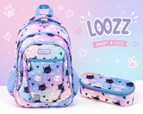 Conjunto Gato (Happy cats) - Mochila + Estojo