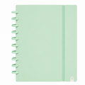 Cuaderno Ingeniox A4 Forrado 80fl 100g Espuma Con Elástico Negro