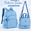 Conjunto Rebecca Bonbon Azul - Mochila + Lancheira