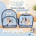 Conjunto Bluey Mochila pré-escolar+Lancheira térmica