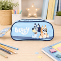Estojo Escolar Bluey Azul