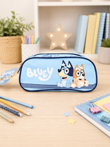 Estojo Escolar Bluey Azul