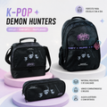 CONJUNTO KPOP DEMON HUNTERS PRETO