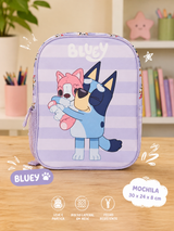 Mochila pré-escolar Bluey Lilás