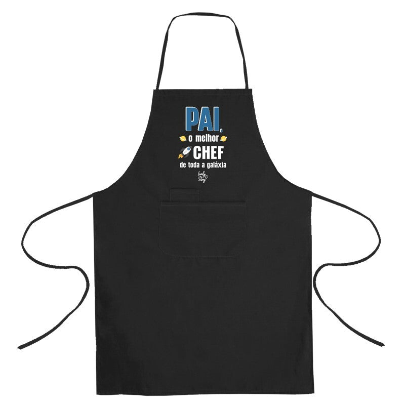 Avental de cozinha para Pai - Pai o melhor Chef da Galáxia