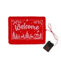 Tapete com Efeitos Sonoros de Natal Legami – Christmas Doormat