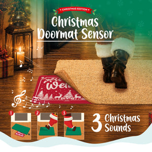 Tapete com Efeitos Sonoros de Natal Legami – Christmas Doormat