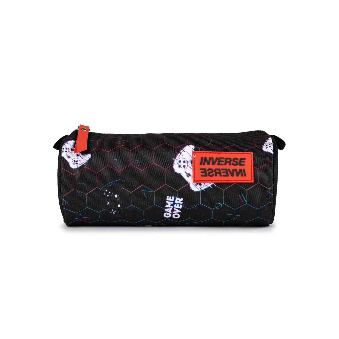 Bolsa Redonda Game Over Teen Inverse - Papelaria Encantada