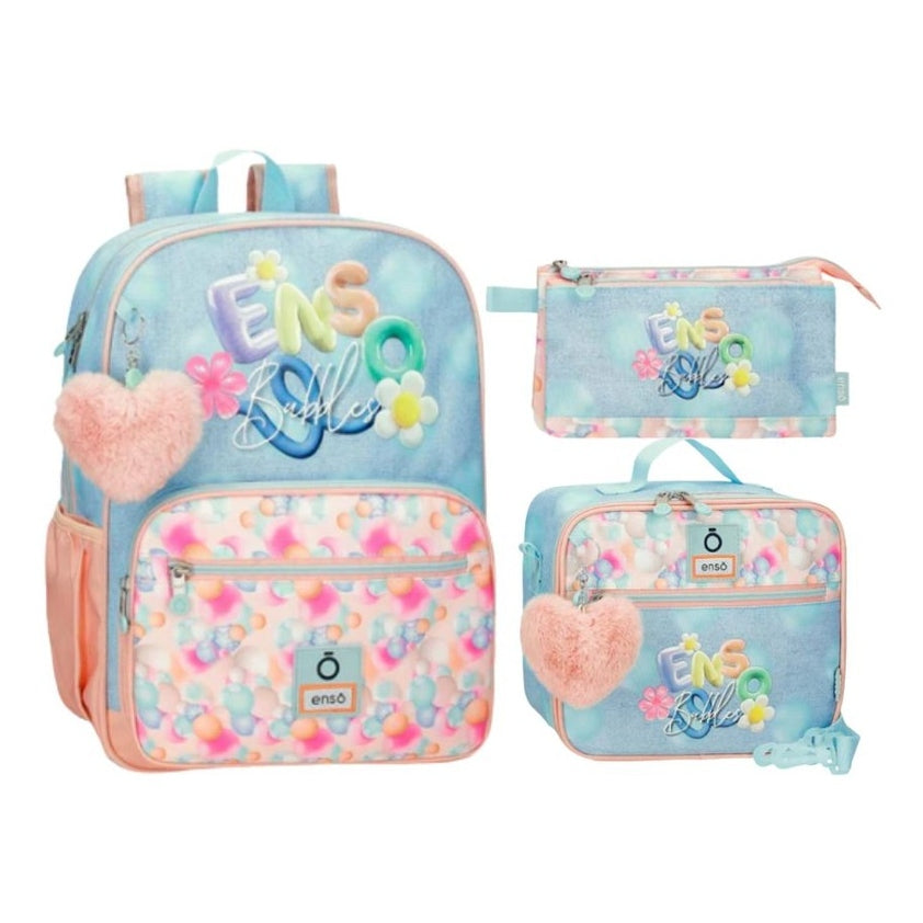 Conjunto Bubbles (Mochila+Lancheira+Estojo)