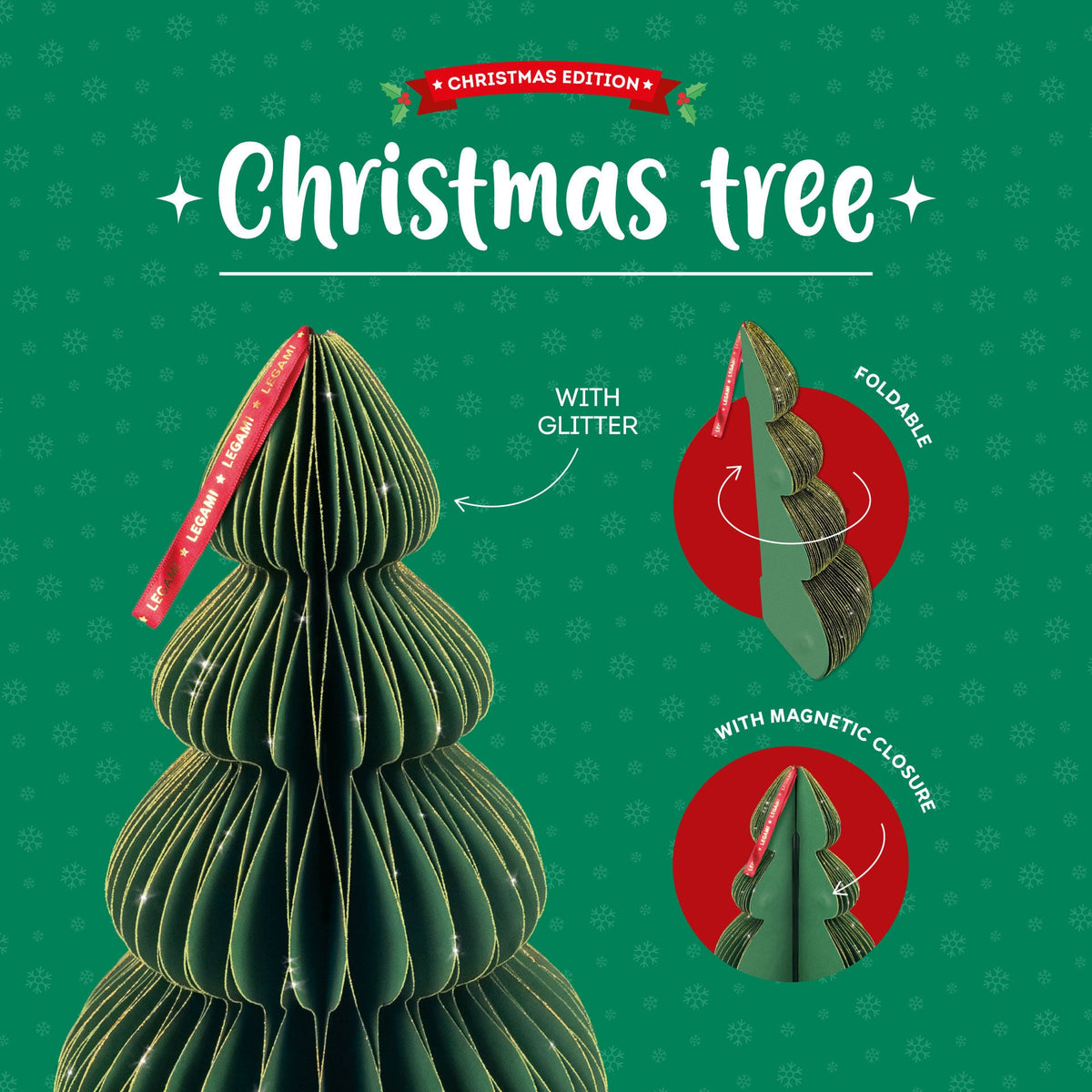 Árvore de Natal em Papel Legami Christmas Tree
