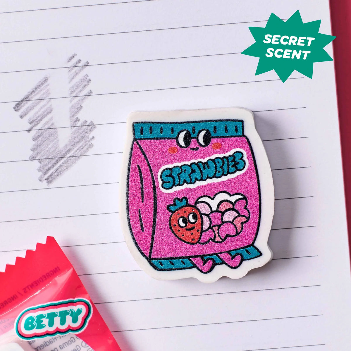 Borracha Perfumada OMY Eraser Buddies Betty