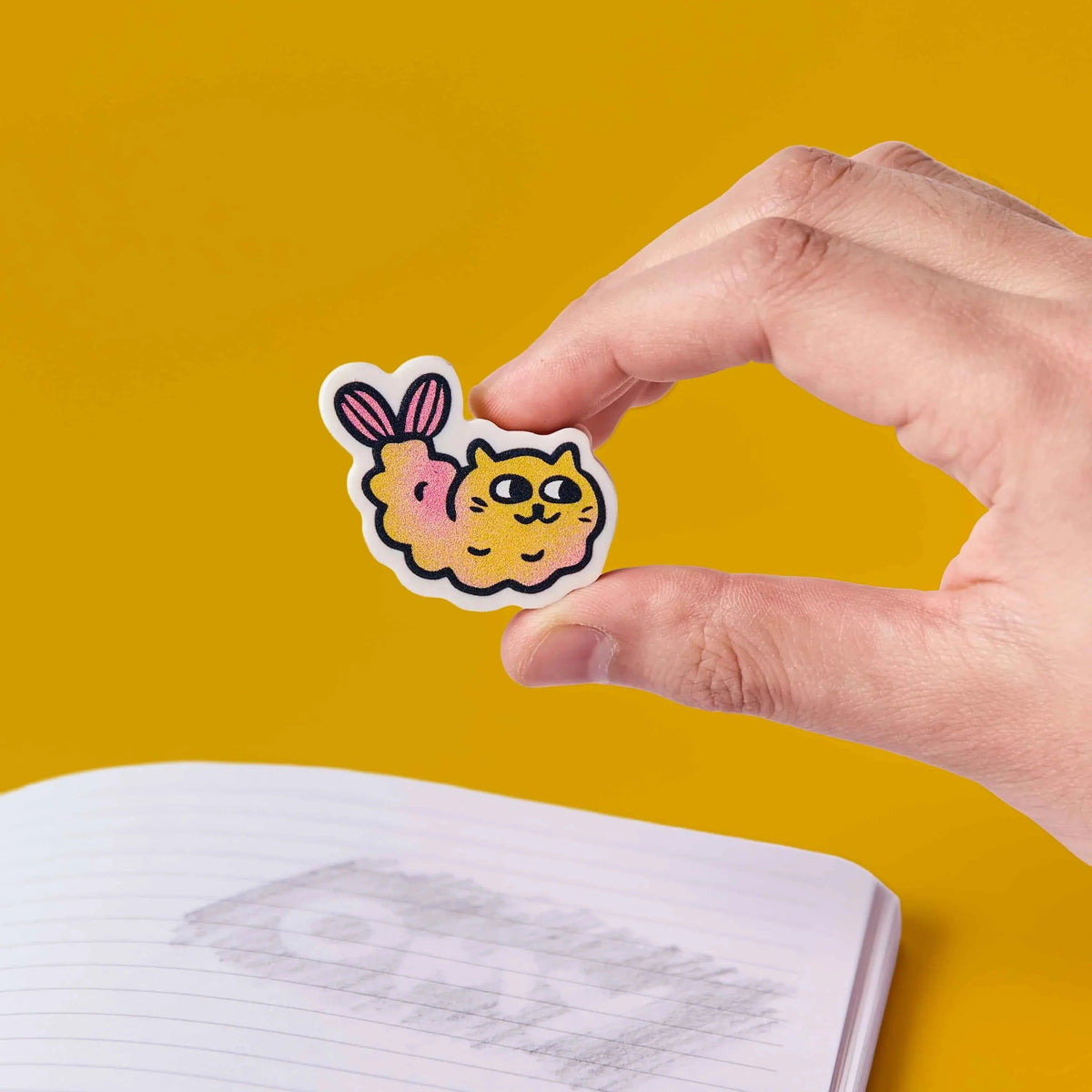 Borracha Perfumada OMY Eraser Buddies Mewchi - detalhe 2