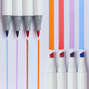 Marcadores de Álcool OMY Smooth Ink - 9 Cores - detalhe 2