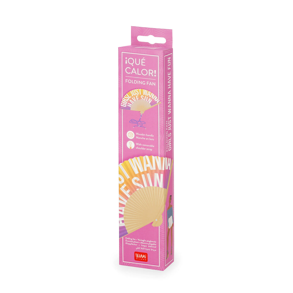 Leque Legami "Girls just wanna have sun"