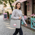 Bolsa para portátil Lovely Story – Cat Whiskers – Cinzento