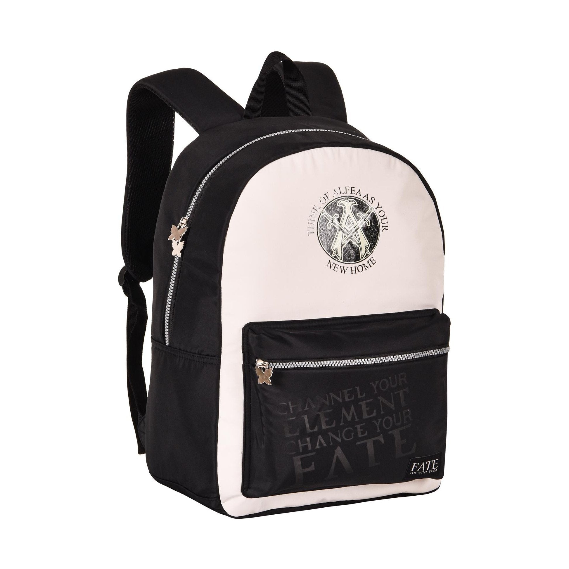 Mochila Escolar Fate - Winx saga - Preto