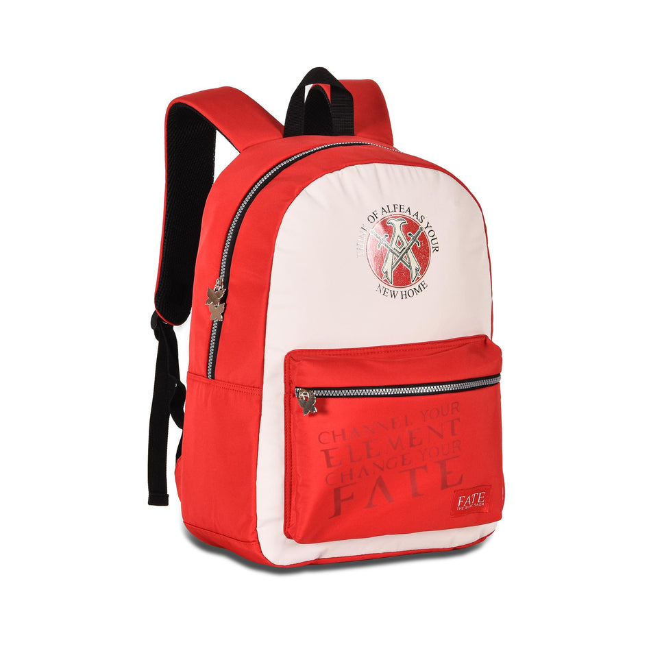 Mochila Escolar Fate - Winx saga - Vermelho