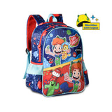Mochila Escolar Gato Galactico 40cm - Papelaria Encantada