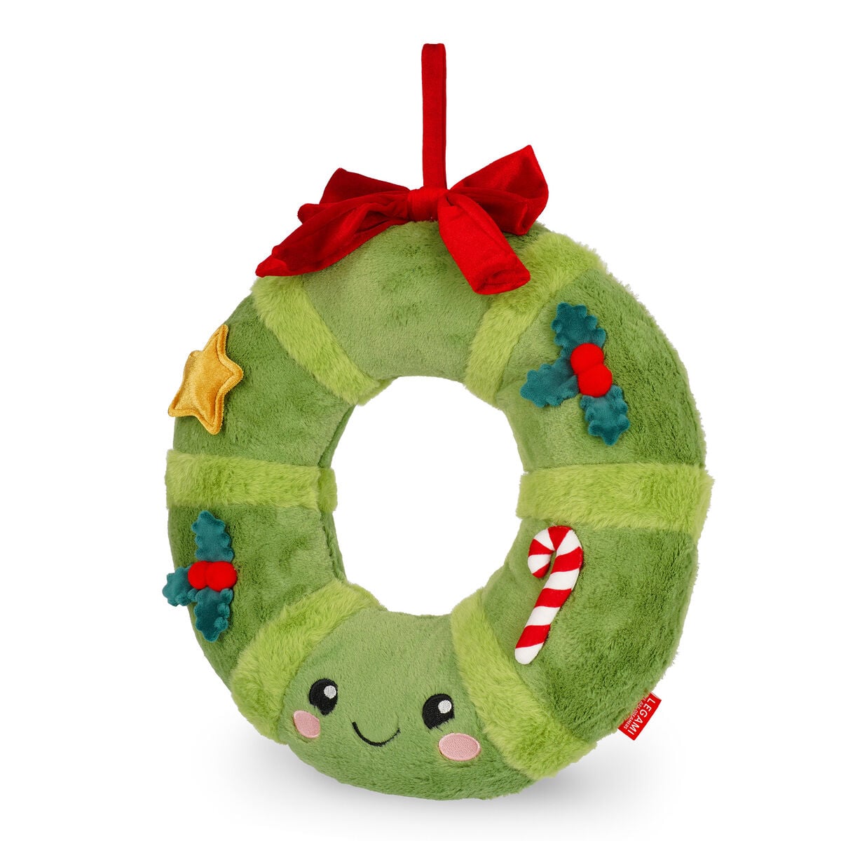 Coroa de Natal em Peluche Legami – Ho-Ho-Hornaments