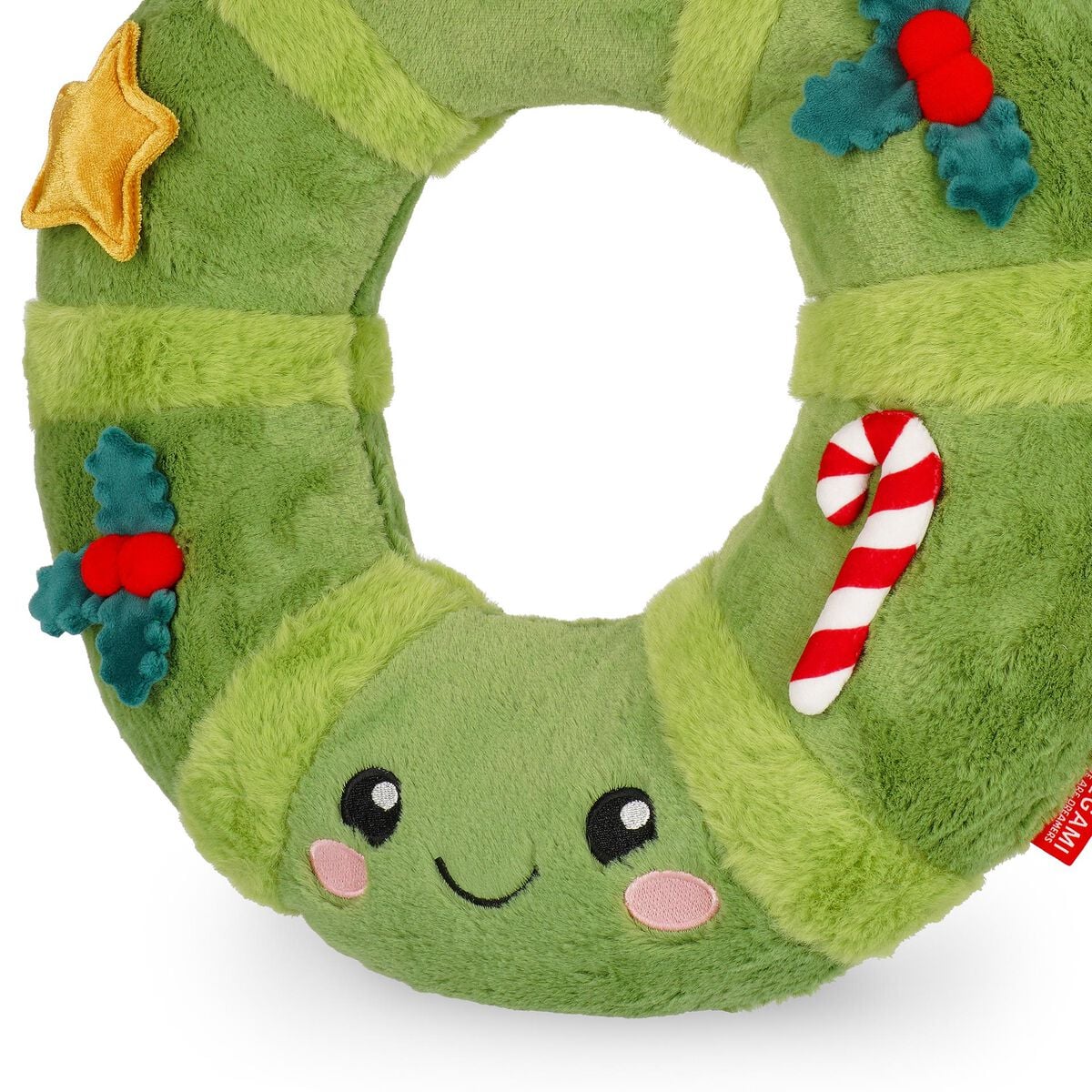 Coroa de Natal em Peluche Legami – Ho-Ho-Hornaments