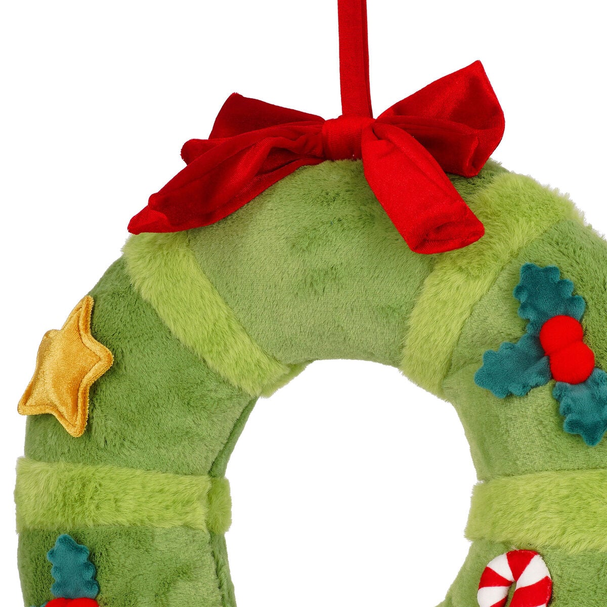 Coroa de Natal em Peluche Legami – Ho-Ho-Hornaments