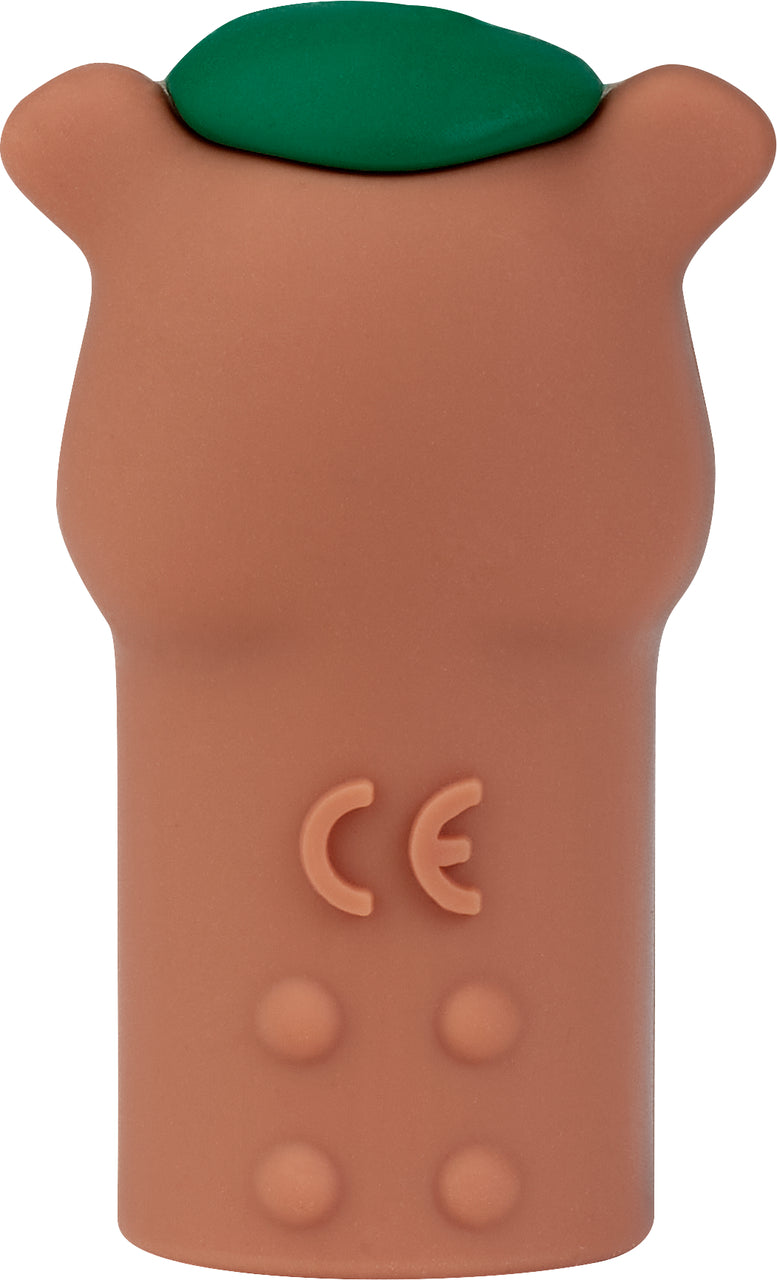 Tampa/Extensor lápis cor grippy Faber-castell Urso