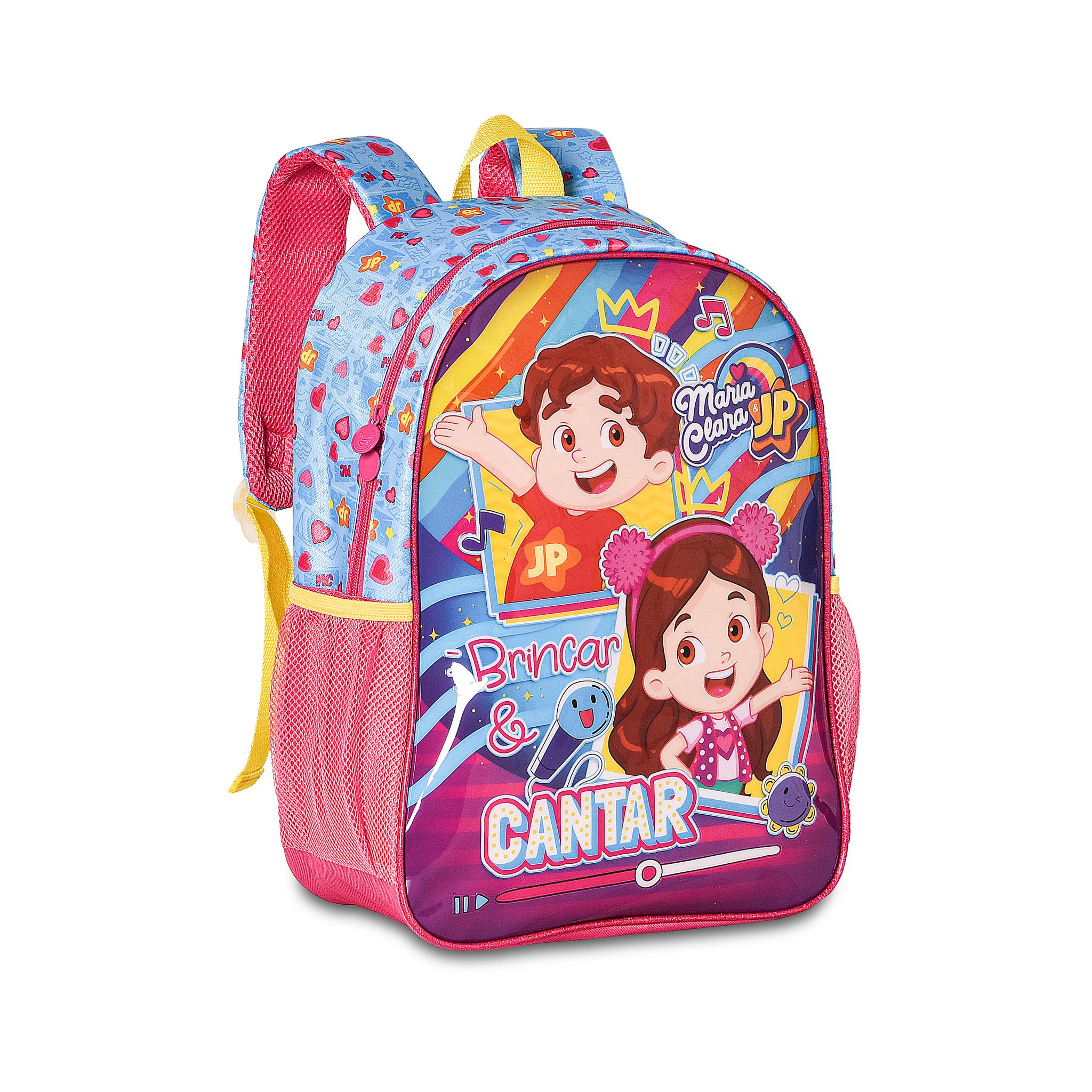 Mochila escolar Maria Clara & JP 40cm