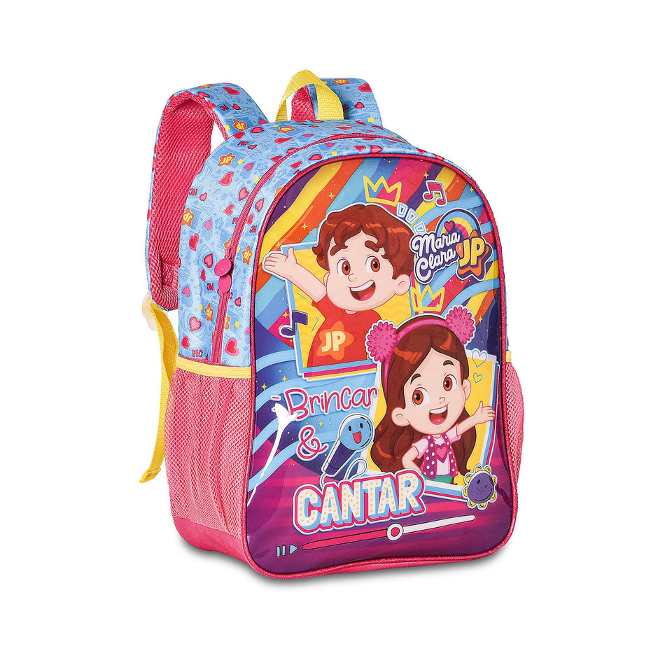 Mochila escolar Maria Clara & JP 40cm