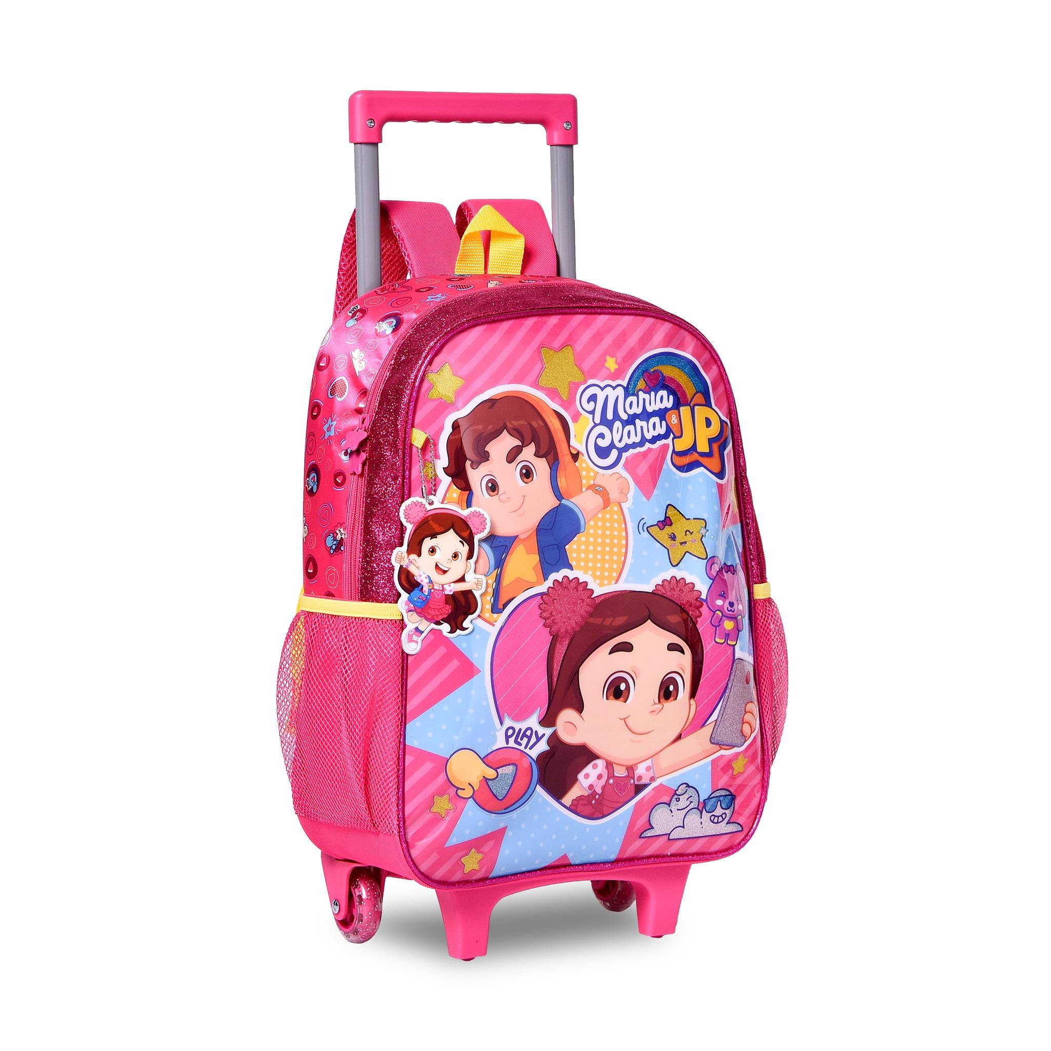Trolley com mochila Maria Clara & JP 40cm