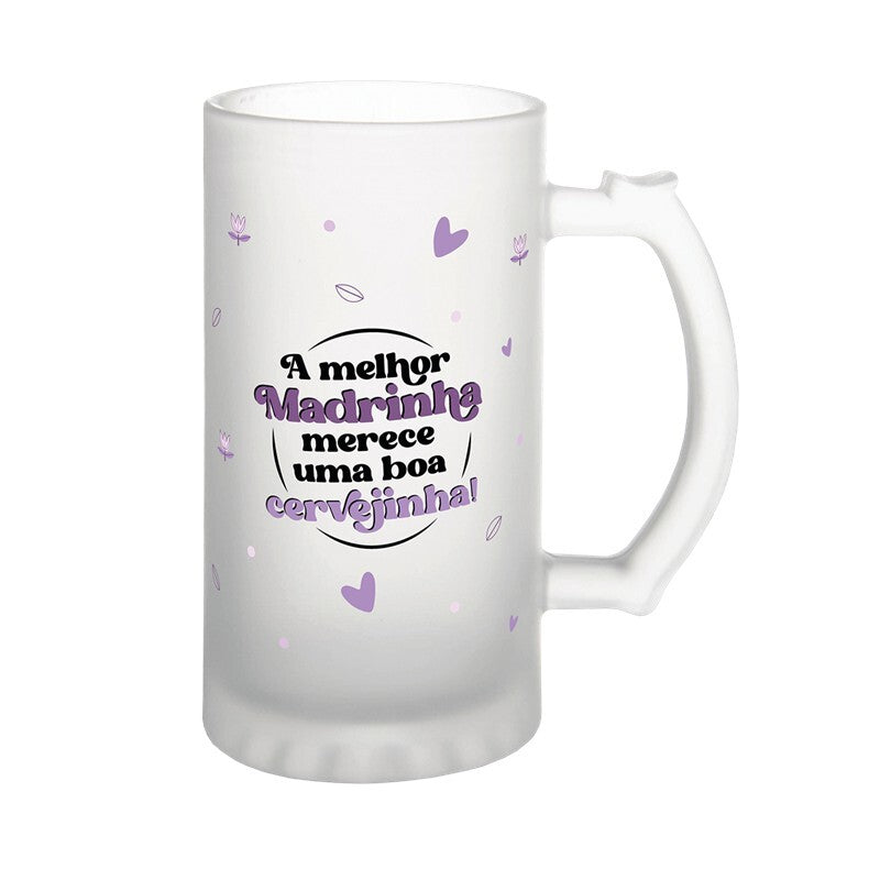 Caneca cerveja a melhor madrinha merece uma boa cervejinha